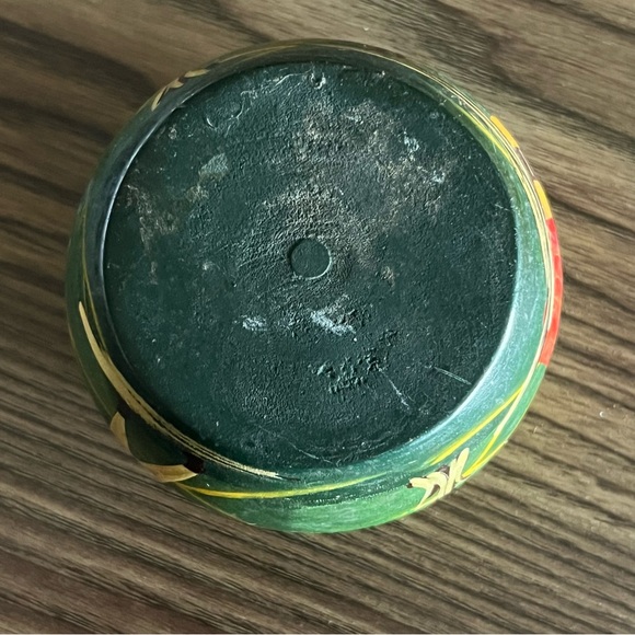 Hand Painted Wooden Planter - Picture 6 of 9